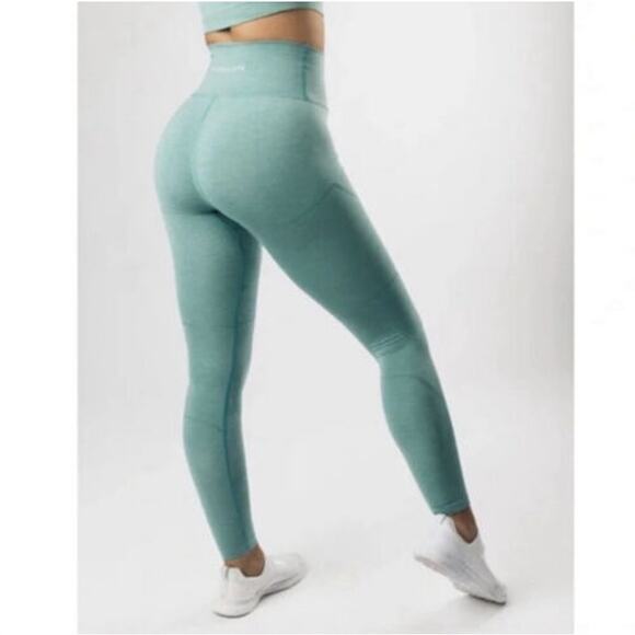 Alphalete Teal OG Revival Leggings 2018 Size Medium - Picture 1 of 10